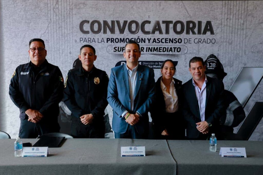Anuncia alcalde Bonilla convocatoria de ascensos para elementos del H. Cuerpo de Bomberos y Rescate