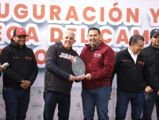 Entregan campo de Softball al SNTE 8