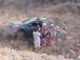 Joven termina en fondo de un barranco en carretera Cuauhtémoc a Chihuahua