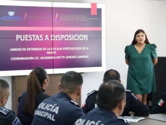 Capacitan a policías municipales en atención a mujeres víctimas de violencia de género