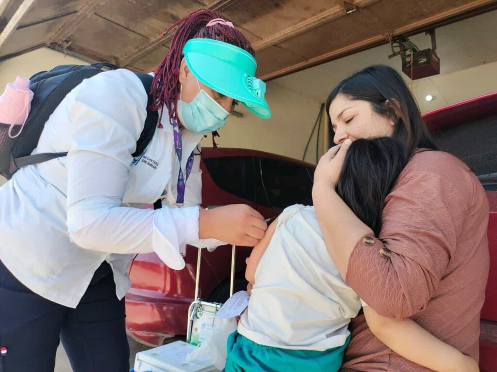 Intensifica Gobierno del Estado acciones preventivas contra el sarampión