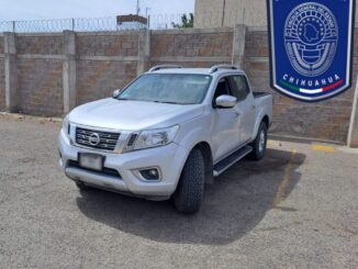 Recupera AEI pick up con reporte de robo reciente en Parral