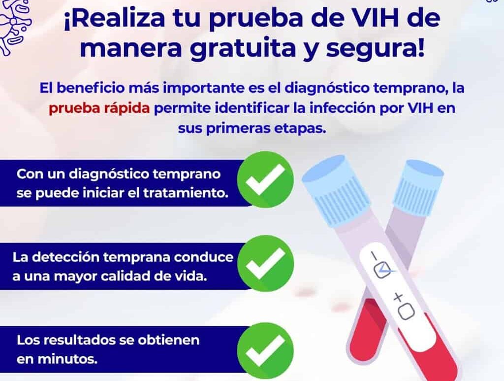 Invitan a la ciudadanía en general a practicarse la prueba de VIH en el IMPE de manera gratuita