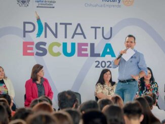 Inicia alcalde programa “Pinta tu escuela” en Secundaria Técnica 32