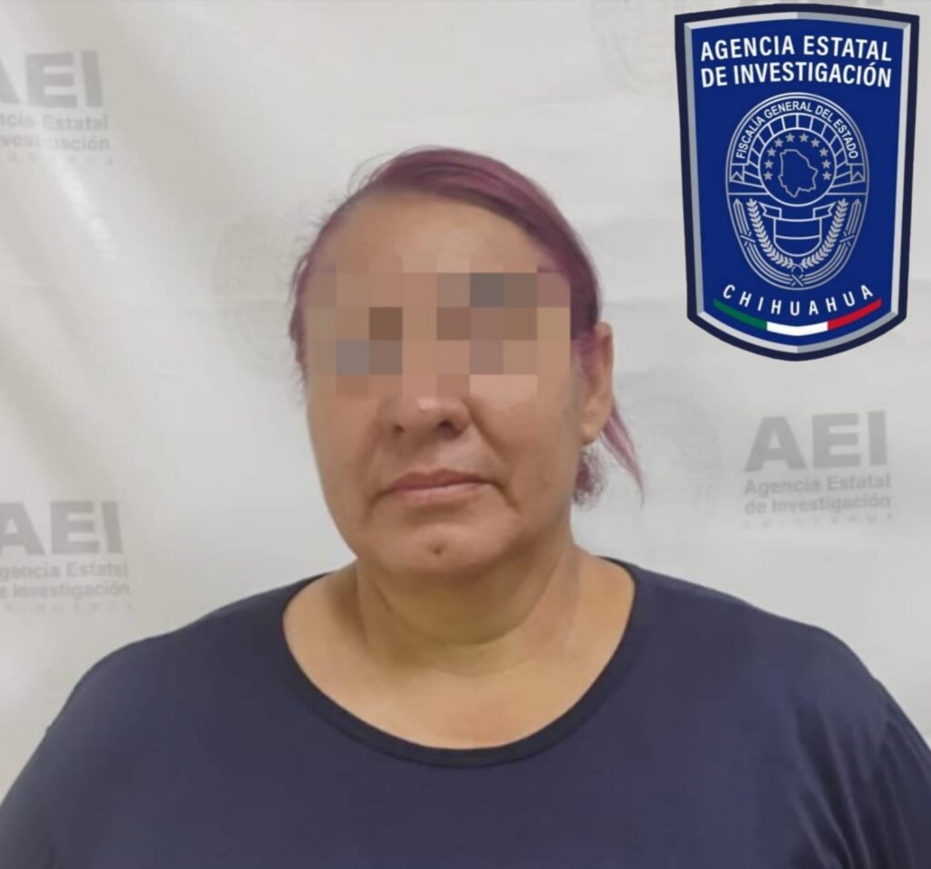Reaprehende FGE Zona Sur a mujer imputada por robo cometido en Parral