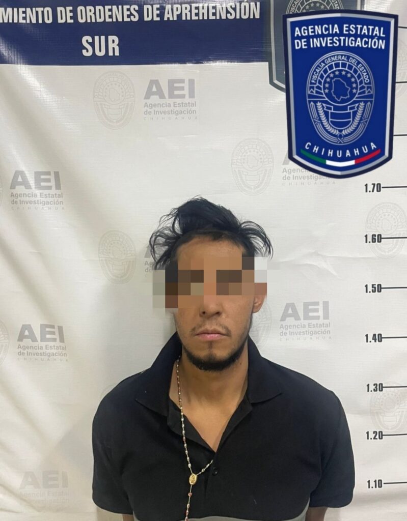 Detiene AEI a imputado por robo cometido a una escuela en Parral