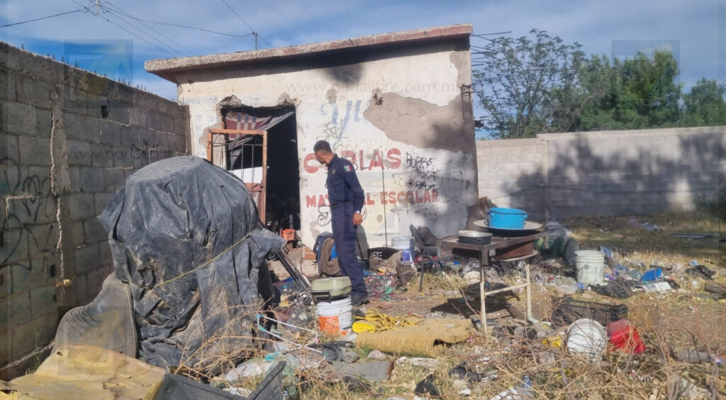 Realiza Bomberos recorridos preventivos para evaluar predios, inmuebles descuidados o en abandono en la colonia 3 de Mayo