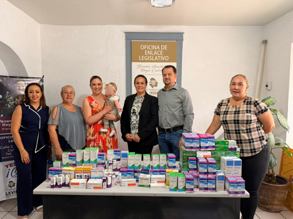 Yesenia Reyes fortalece el apoyo en salud con entrega de medicamentos en municipios del Distrito 01