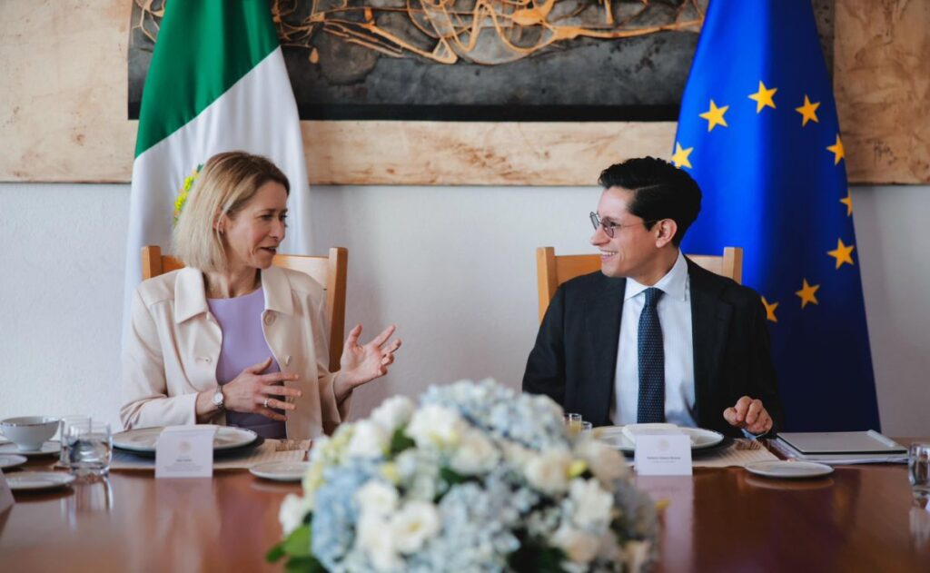 Canciller Velasco se reúne con alta representante de la UE; celebran Diálogo Estratégico