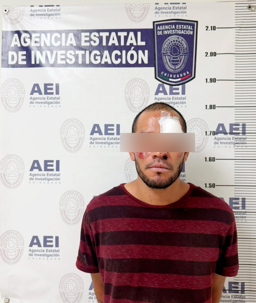 Captura AEI a presunto homicida de víctima en Motel Delicias