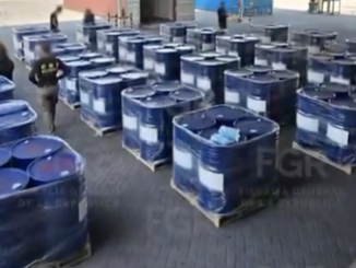Decomisan 54 mil litros de sustancias químicas en Manzanillo