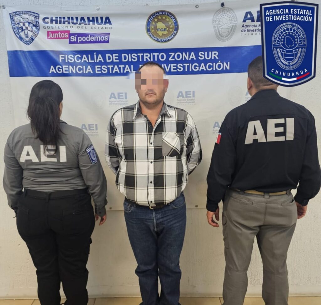 Captura AEI a prófugo por el homicidio de dos personas en Baborigame
