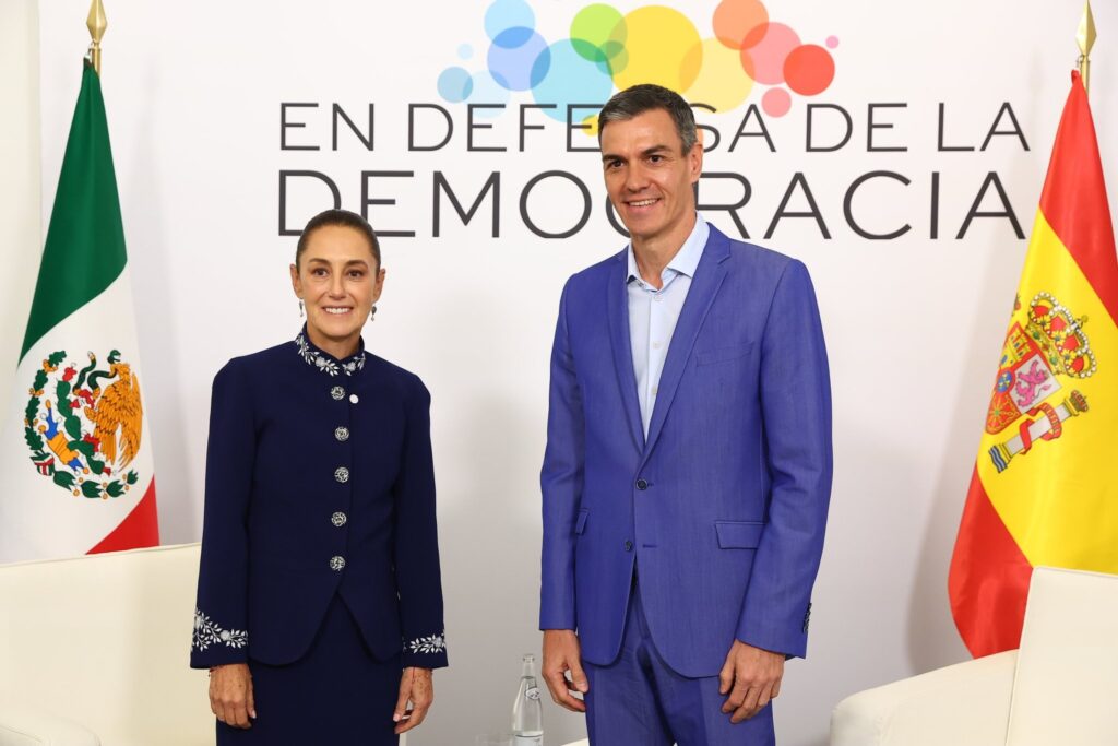 Sheinbaum y Sánchez sellan la normalización de relaciones entre México y España, tras la tensión por la Conquista