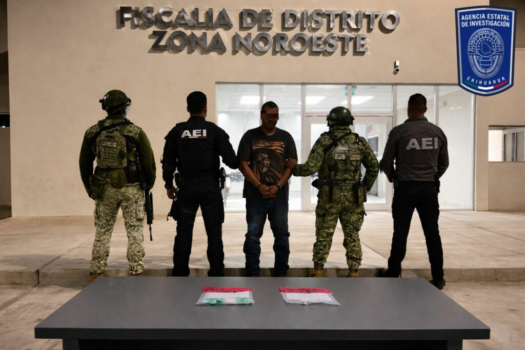 Detiene AEI a masculino en posesión de dosis de drogas en Nuevo Casas Grandes