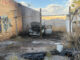 Incendio consume vehículo en terreno cercado en José María Iglesias