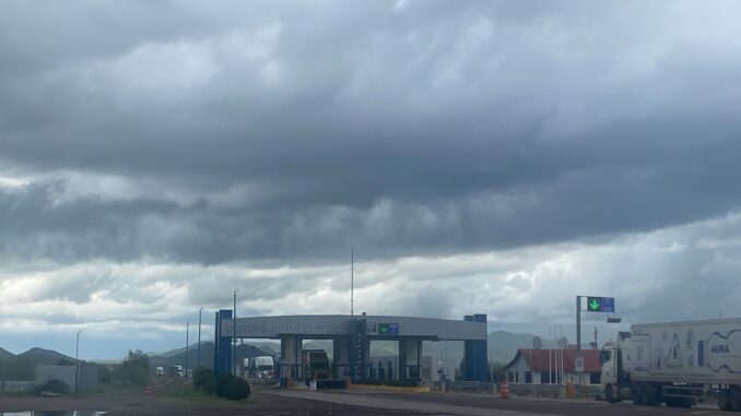 Pronostican viento fuerte y lluvias en la región noroeste