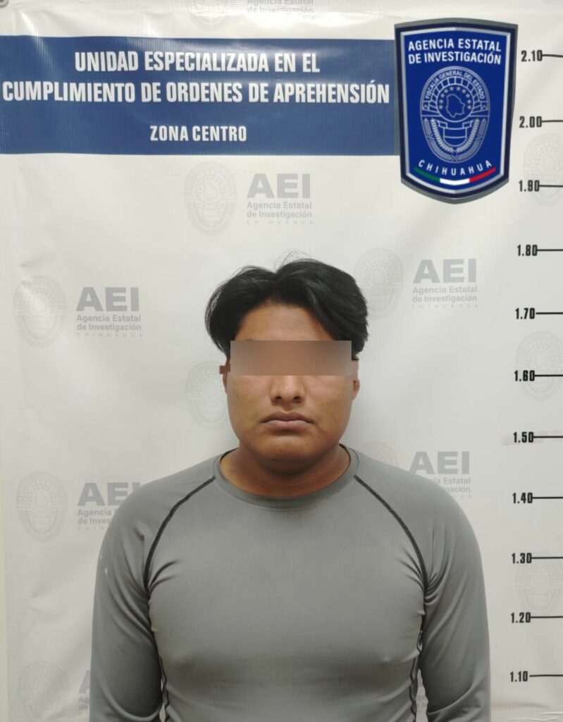 Formula FDZC imputación a detenido por homicidio cometido en colonia Valles de Chihuahua