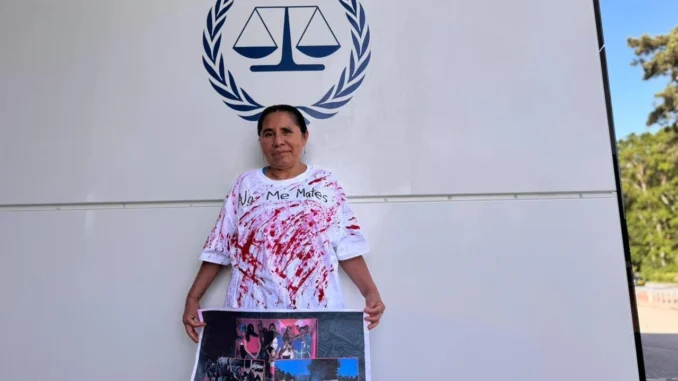 Activista y locutora indígena lleva denuncia a La Haya contra “Los Ardillos” y gobernadora de Guerrero