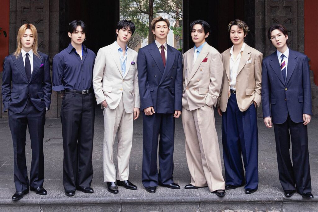 BTS lanza detrás de cámaras de su visita en Palacio Nacional en México