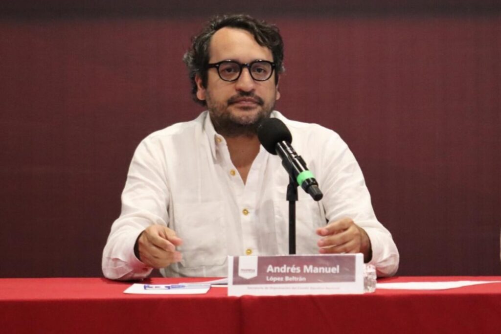 Renuncia Andrés López Beltrán a la Secretaría de Organización de Morena; buscará una diputación federal por Tabasco
