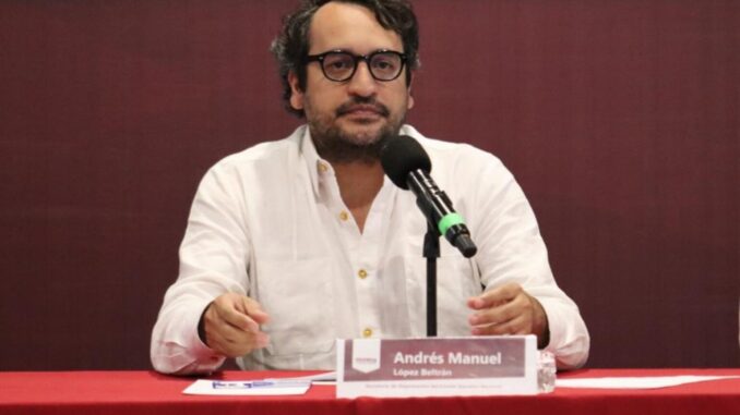 Renuncia Andrés López Beltrán a la Secretaría de Organización de Morena; buscará una diputación federal por Tabasco
