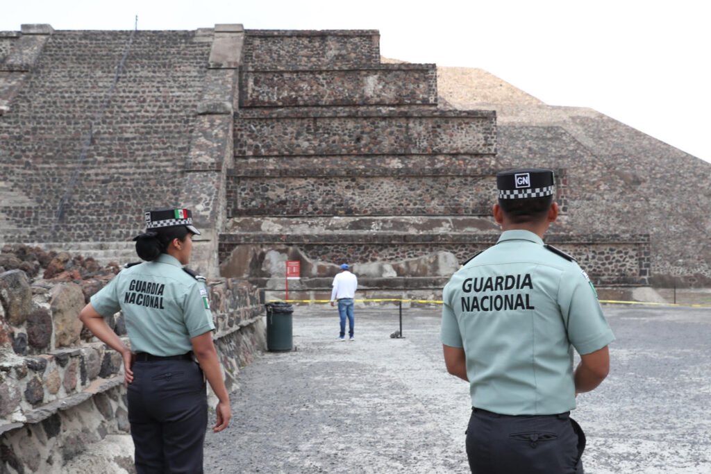Refuerzan seguridad en Teotihuacán rumbo al Mundial 2026