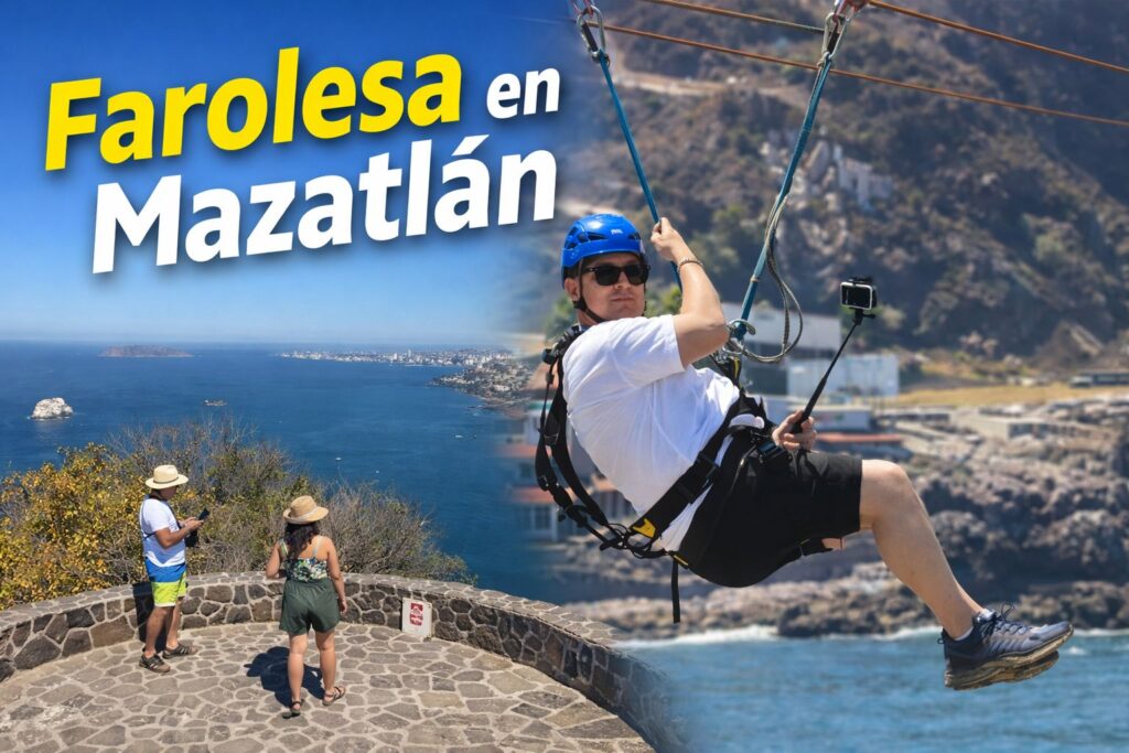 Farolesa en Mazatlán: una experiencia que combina altura, velocidad y vista al Pacífico