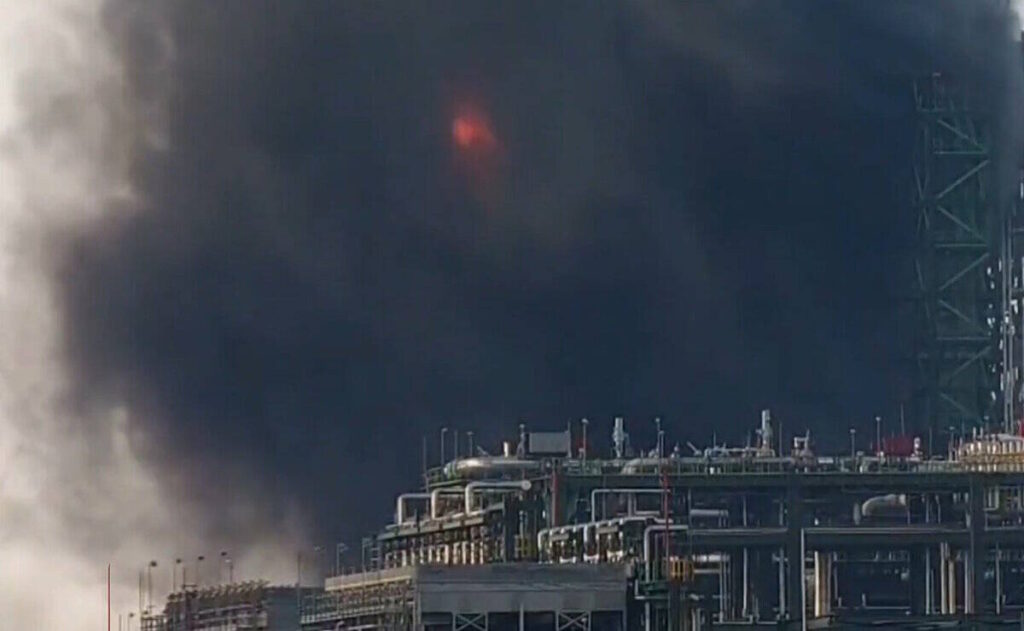 Se registra incendio en Dos Bocas, Tabasco