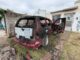 Incendio consume camioneta en Praderas del Sur