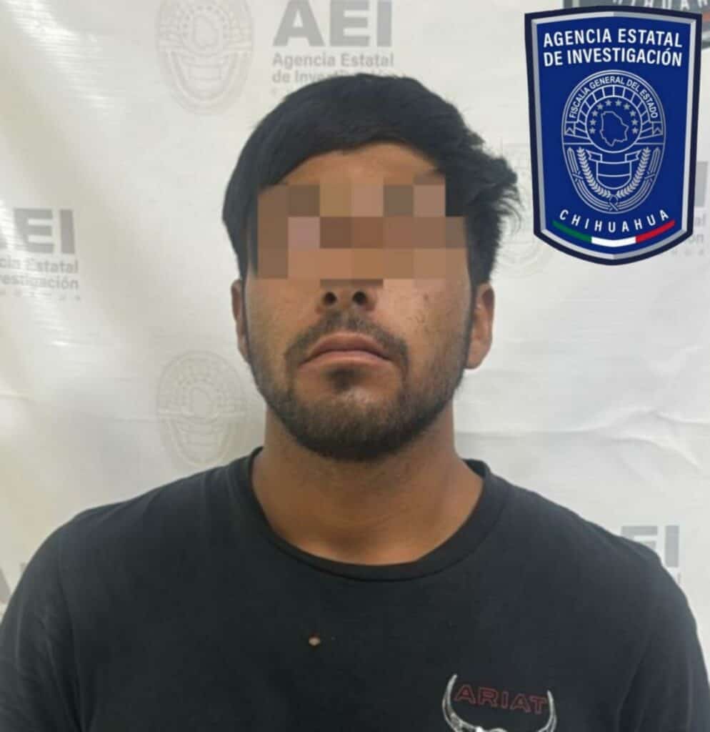 Captura AEI a probable responsable del robo de una motocicleta en Parral