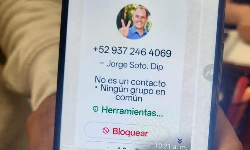Alertan por suplantación de identidad: detectan mensajes falsos enviados a nombre de diputado a Jorge Soto