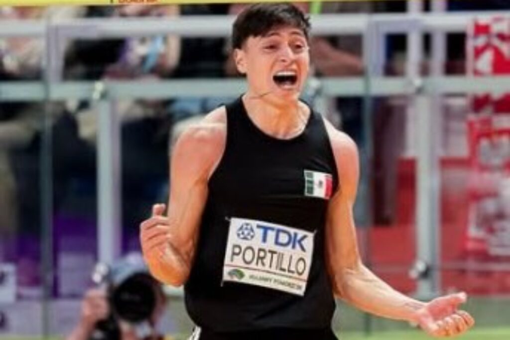 Erick Portillo conquista la medalla de plata en la Liga Diamante de Roma, Italia