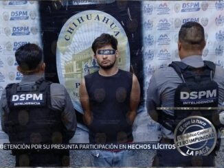 Detuvo policía municipal a hombre con aparente cristal en la Revolución
