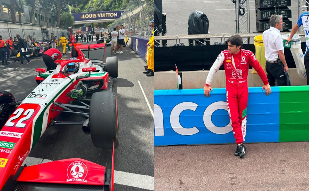 El mexicano «Joss» Garfias avanza 27 posiciones en carreras ‘sprint’ y ‘feature’ de la F3 en Mónaco
