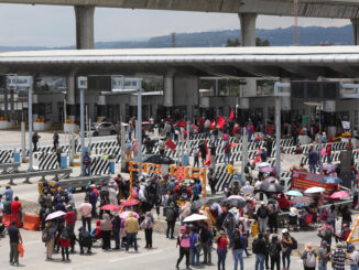 Propone gobierno de México fortalecer el sistema de pensiones, pero maestros de la CNTE continúan con protestas
