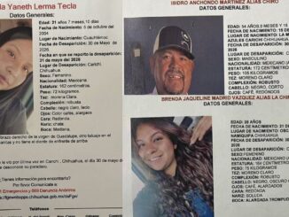 Confirma FGE, identidades de las dos mujeres y el hombre localizados en la vía corta a Parral