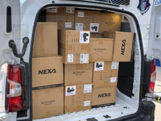 Aseguran cargamento de 6 mil 400 «vapeadores» en la colonia Panamericana 
