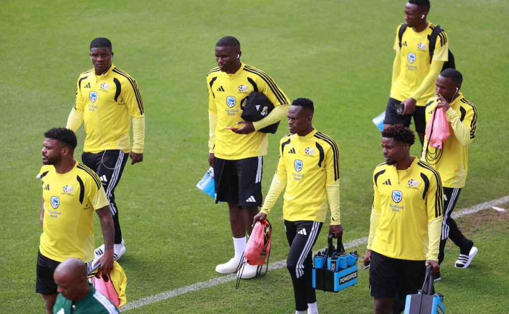 Sudáfrica ya entrena en Pachuca para debutar contra México en una semana