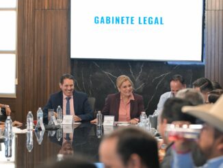 Maru Campos encabeza reunión de trabajo con Gabinete estatal