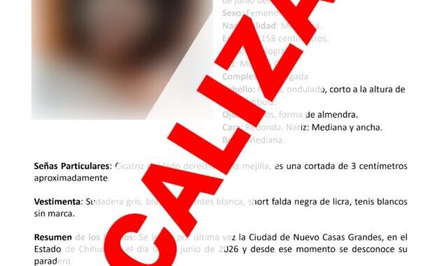 Localizan sana y salva a adolescente reportada como ausente en NCG