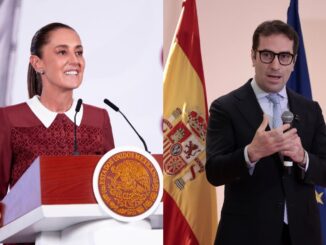Bloqueos de la CNTE impiden reunión de Sheinbaum con vicepresidente primero del Gobierno español