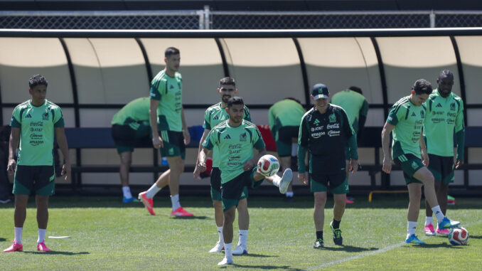 México afina detalles para enfrentar a Corea del Sur: ¿Qué pasó en la práctica de hoy domingo 14 de junio?