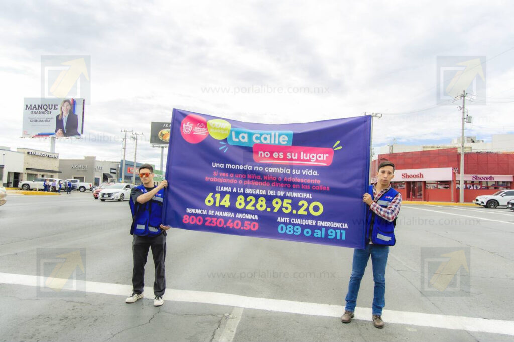 Realizan crucero para impulsar programa “La Calle No Es Su Lugar”