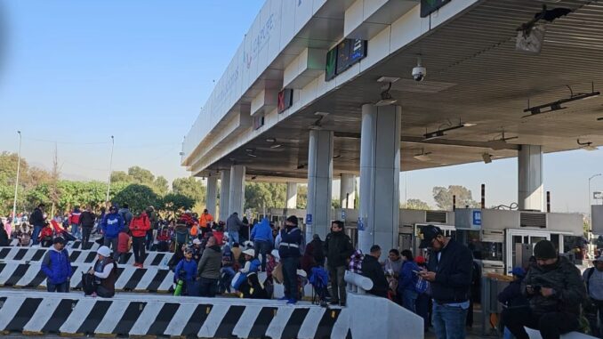 CNTE tomará la caseta de Tlalpan; habrá otras dos concentraciones en CDMX