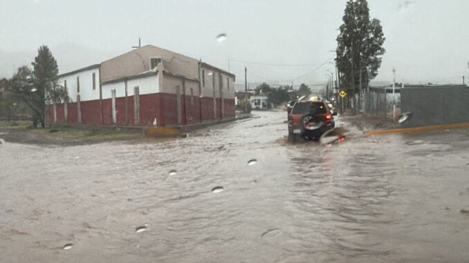 Reporte de incidencias por lluvias en el estado en fin de semana