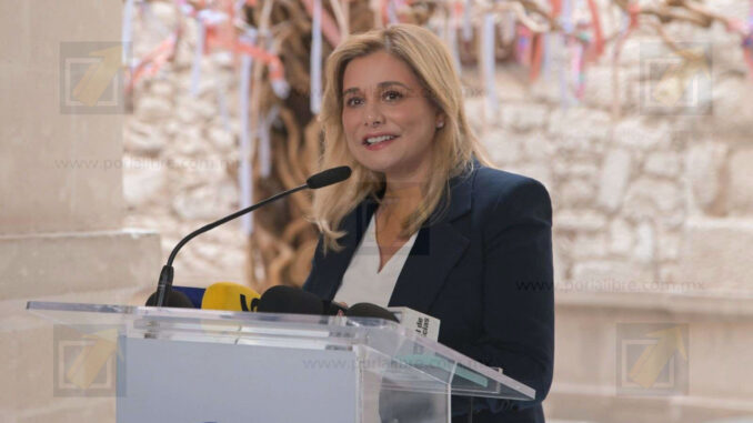 “No necesita uno venir a palacio para estar trabajando”; Maru señala que mantiene activa la agenda estatal