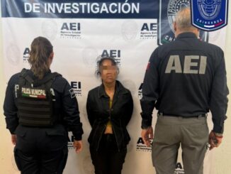 Detiene AEI a mujer que aparece como probable responsable de un robo