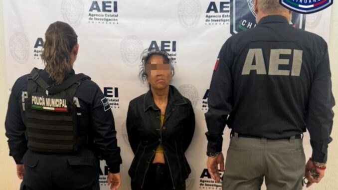 Detiene AEI a mujer que aparece como probable responsable de un robo