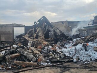 Así quedó la bodega de la colonia 3 de Mayo tras incendio