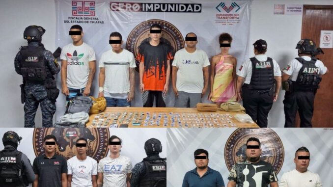 Desmantelan banda de extorsionadores «gota a gota» en Chiapas